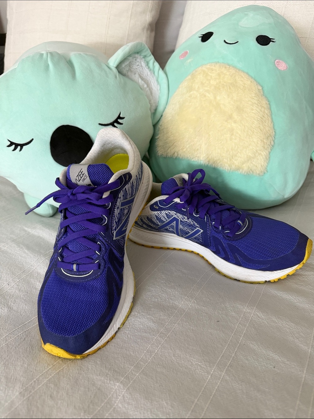 New Balance V2 Purple Athletic Running Shoes